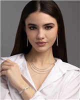 Halskette Desmos Dame TYPHOON ETERNITY in Silber TYPHOON ETERNITY W 41 - TYPHOON ETERNITY W 41